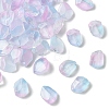 50Pcs Transparent Spray Paint Glass Beads GLAA-YW0004-50A-1