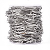 304 Stainless Steel Paperclip Chains CHS-L022-02C-3