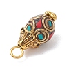 Handmade Indonesia Pendants PALLOY-JF04541-5