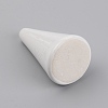 Cone Shaped Vitreous Enamel Ring Displays RDIS-WH0006-12C-2