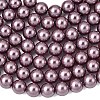Eco-Friendly Dyed  Glass Pearl Round Beads Strands HY-A002-8mm-RB062-2