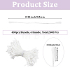 6Bundles Gypsum with Cotton Cord Artificial Flower Core DIY-GF0014-10B-2
