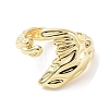 Brass Open Cuff Rings for Women RJEW-D016-03G-2