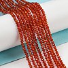 Natural Agate Beads Strands G-A129-2mm-A01-4