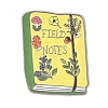Field Note Book Enamel Pin JEWB-K036-01B-2