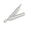 304 Stainless Steel Letter Connector Charms STAS-M108-01P-22-2