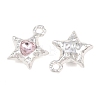 Y2K Style Alloy & Glass Pendants GL-CBA1FD3-01S-01-2