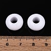 Opaque Acrylic European Large Hole Beads SACR-N019-03K-3