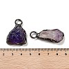 Natural Amethyst Big Pendants G-A221-07-3