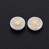 Natural Freshwater Shell Beads SHEL-S278-060-3