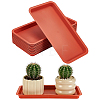 Plastic Planters Tray AJEW-WH0643-057-1