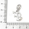 Brass European Dangle Charms KK-Z097-01F-GP-3