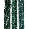 Electroplate Glass Beads Strands EGLA-A044-P4mm-B09-2