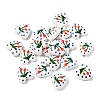 Handmade Porcelain Enamel Beads PORC-K011-02E-1