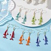 Handmade Glass Seed Beaded Dangle Earrings EJEW-MZ00721-1