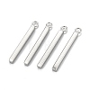 Tarnish Resistant 304 Stainless Steel Pendants STAS-Z034-17K-P-1