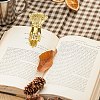 Alloy Hand Shaped Bookmark Clip AJEW-CP0006-94B-G-7