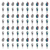 80Pcs 4 Styles Alloy Pendants FIND-DC0003-07-1