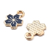 Alloy Enamel Charms ENAM-S022-01A-2