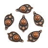 Bohemian Dyed Synthetic Turquoise Pendants LS-FIND-YWC0003-02AB-01-1