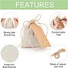 10Pcs Cotton Packing Pouches Drawstring Bags ABAG-NB0001-41B-4
