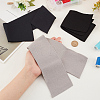 3Pcs 3 Colors 95% Cotton & 5% Elastic Fiber Ribbing Fabric for Cuffs FIND-BC0004-41-3
