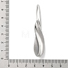 Anti-Tarnish 304 Stainless Steel Big Pendants STAS-D194-08P-3