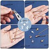100Pcs 5 Colors Tibetan Style Alloy Pendants FIND-SC0023-23-5