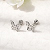 304 Stainless Steel Nose Bone Rings STAS-B126-14P-01-1