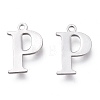 Tarnish Resistant 304 Stainless Steel Charms STAS-H112-P-P-1