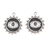 304 Stainless Steel Enamel Pendants STAS-K293-38P-02-1