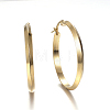 304 Stainless Steel Hoop Earrings EJEW-P091-34A-2