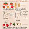 DIY Keychain Making Kits DIY-PH0036-92-2