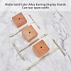 6Pcs 3 Sizes Iron T Bar Earring Display Stands EDIS-FG0001-77-5