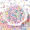 Opaque Baking Paint Glass Seed Beads SEED-T008-02-M01-2