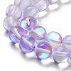 Transparent Glass Beads GLAA-B022-8mm-10-3