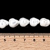 Electroplated Glass Shell Pearl Beads Strands BSHE-B009-D01-01-4