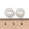 Alloy Rhinestone Clay Pave Beads ALRI-D300-03S-07-3