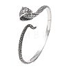 Retro 316 Surgical Stainless Steel Cuff Bangles BJEW-C142-13AS-4