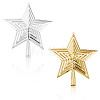 2Pcs 2 Colors Plastic Star Tree Top Decoration KY-TA0001-69-1