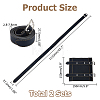 Medieval PU Leather Sword Holder Belts AJEW-WH0871-64B-2