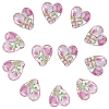 20Pcs Handmade Transparent Lampwork Beads BLOW-PA0001-02-1