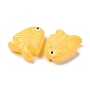 Transparent Glass Enamel Beads LAMP-U004-06-05-3