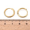 304 Stainless Steel Hoop Earrings STAS-Q113-13G-01-4