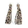 PU Leather Tassel Pendant Decorations FIND-K027-01P-02-1