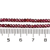 Natural Garnet Beads Strands G-F770-D02-02-5