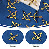 100Pcs Tibetan Style Alloy Pendants FIND-CA0010-59AG-4