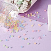  1494Pcs 9 Colors Luminous Transparent Glass Seed Beads GLAA-TA0001-61-12
