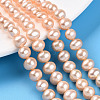 Natural Cultured Freshwater Pearl Beads Strands PEAR-N016-07B-01-2