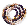 Natural & Synthetic Mixed Gemstone Beads Strands G-D080-A01-02-05-2